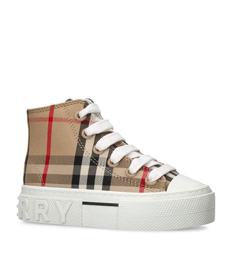 sneakers scarpe burberry|burberry high top sneakers.